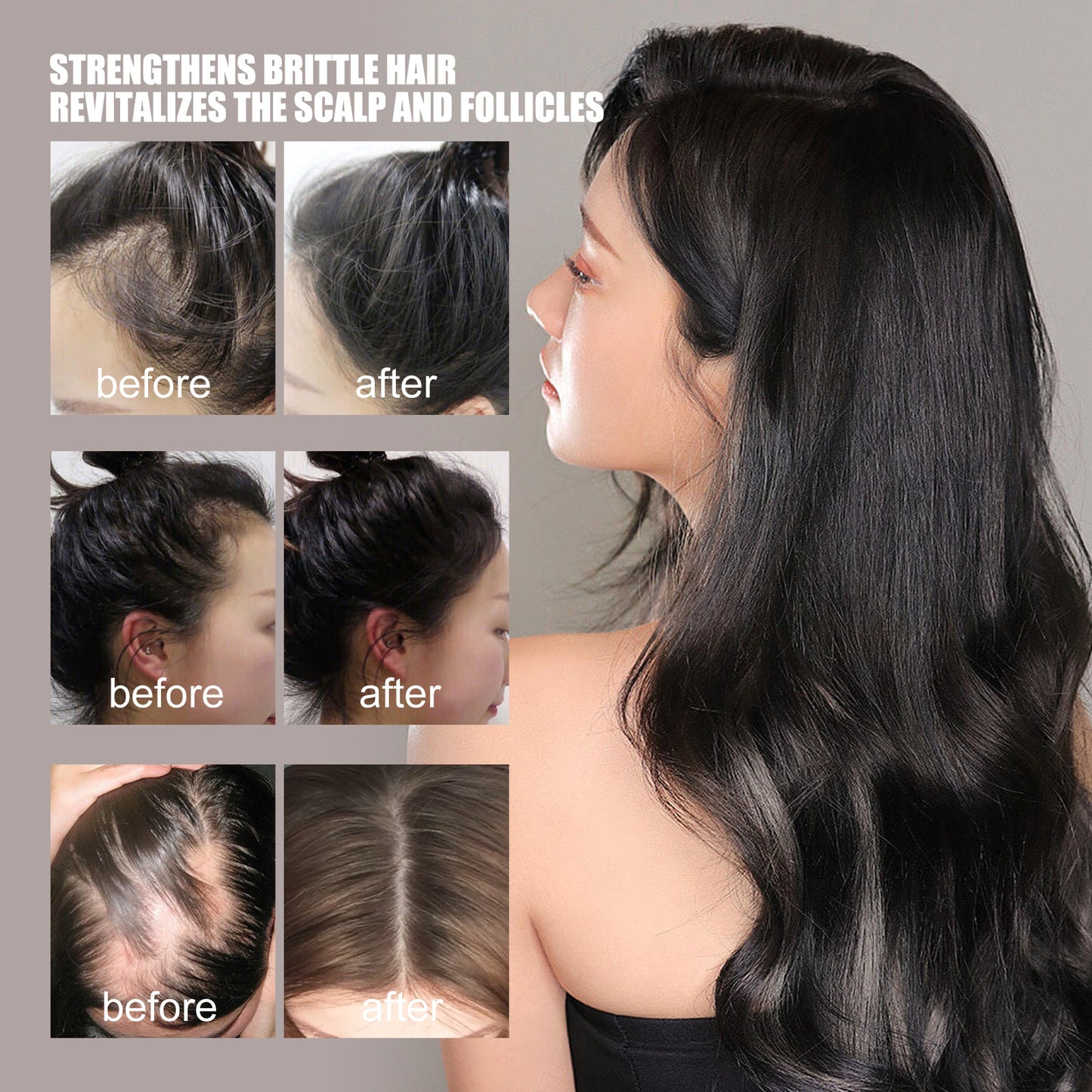 Hair Growth & Repair Essential Oil — Nourishing Scalp Treatment
