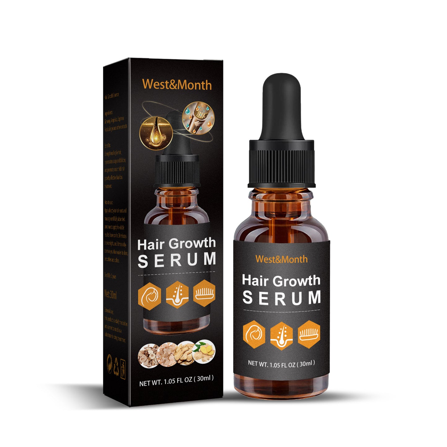 Hair Growth & Repair Essential Oil — Nourishing Scalp Treatment